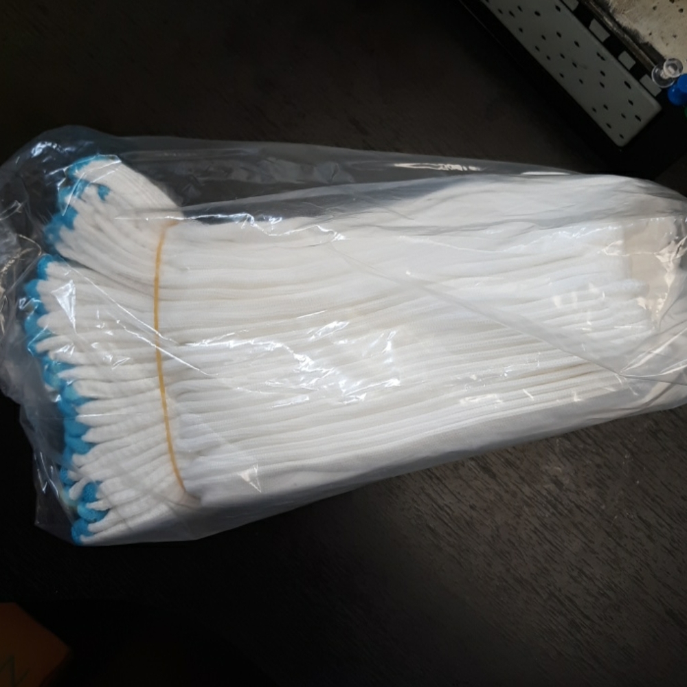 Cloth gloves, 100% polyester